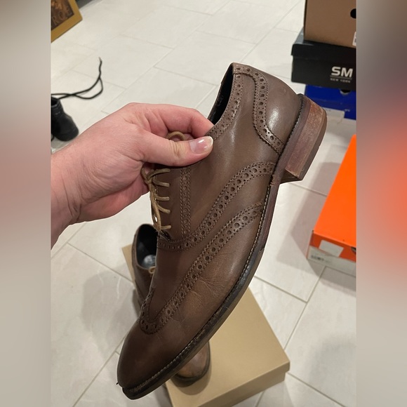 COLE HAAN AIR WILLIAMS WNG II Size 9m COLOR: GREIGE NO. C11564 USED - Picture 2 of 7